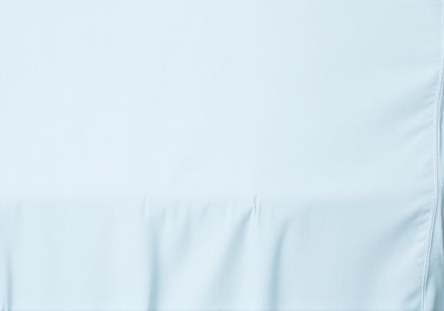 Crisp white percale sheets