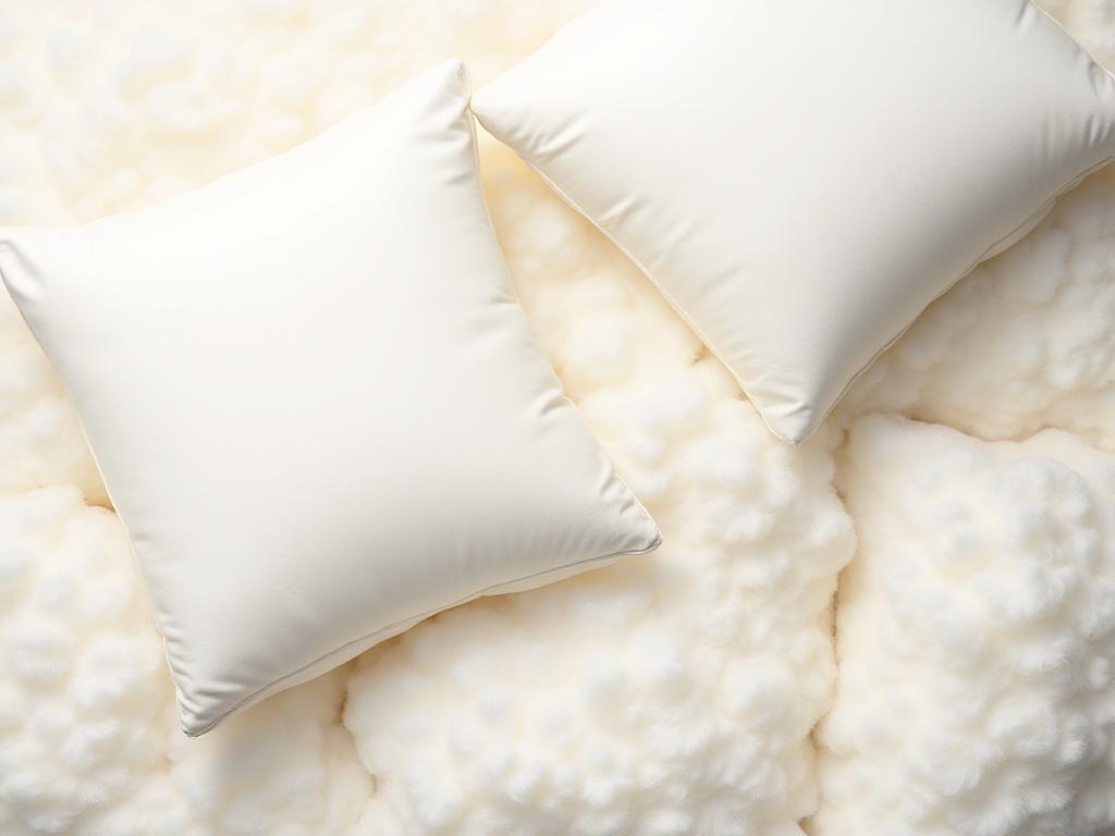 Luxury pillow materials
