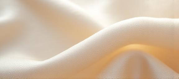 Close up of high quality silk fabric